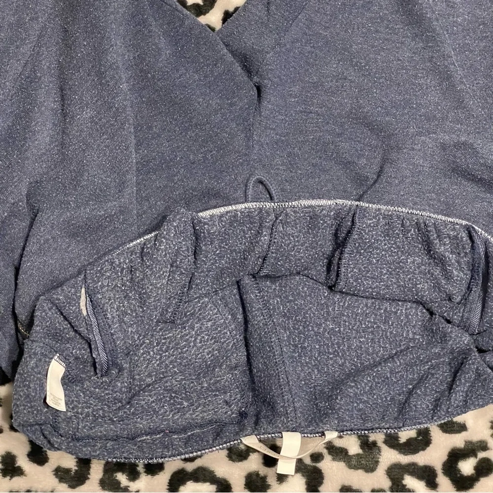 Victoria’s Secret Cotton Blend Fleece Drawstring Pants Joggers w/ Zipper Pockets